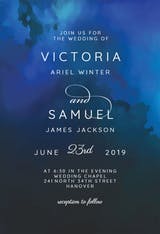 Night Time - Wedding Invitation